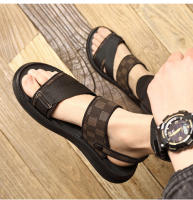 Sandalias Casuales Para Hombre De Alta Calidad Impermeables Antideslizantes Con Suela Suave Comodidad Para Playa Y Conducción Lazada - details 15