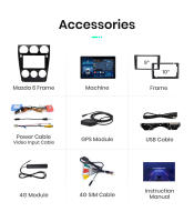 Junsun-autorradio X7 PRO 2K con Android para coche reproductor Multimedia inalámbrico con CarPlay 11.5 pulgadas para Mazda 6 2004 2005 2006 2007 2008 2009 2010 2011 2012 2013 2014 2015 - details 28
