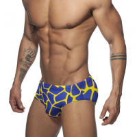 Bragas De Natación Para Hombre Sexy Con Patrón De Ciervo Traje De Baño Deportivo Para La Playa Y Surf Short De Agua - details 3