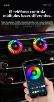 Lámpara Ambiental LED RGB Controlada Por Música Luz De Acompañamiento Para Coche Adaptable Para Fiestas Y Vehículos - details 6