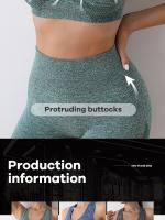 Soutien-gorge Push up Respirable Para Mujeres Deporte Running Yoga Fitness Transpirable Y Elástico Underwear Deportivo - details 4