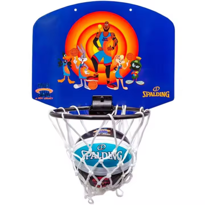 🏀 Mini canasta Spalding Space Jam Tune Squad 79005Z | Tablero resistente con diseño Space Jam | Ideal para los más pequeños y fanáticos ✅ Envío rápido 24/72h a España (península) 🎯 - 1