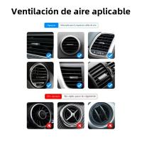 Soporte De Teléfono Móvil Para Coche Con Ventilador De Aire Montaje En Ventosa Rotación 360 Grados Compatible Con Xiaomi iPhone 15 Samsung - details 5