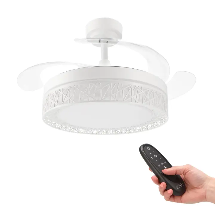 Ventilador de Techo LED Blanco Aqua - Ultra Silencioso - 1