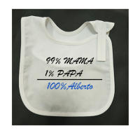 Babero de tela único. Babero para bebé con el nombre que elijas. Escoge el diseño que más te encante. Un regalo especial y original. - details 5
