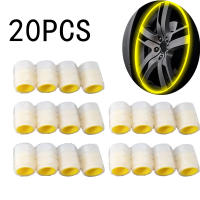 4-20PCS Luminosos Valvula De Neumático Para Coche Con Cubierta Fluorescente Noche Brillante Decorativa Para Motocicleta Bicicleta Rueda Tapa De Boquilla Antipolvo - details 36