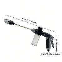 Pistola De Agua De Alta Presión 100ML Con Botella De Espuma Para Riego Del Jardín Y Limpieza De Ventanas Dos Modelos Disponibles - details 3