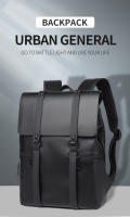 Mochila Negra De Cuero Genuino Para Hombre Bolsa De Viaje Casual Gran Capacidad Para Portátil De 14 Pulgadas Mochila Deportiva Con Manija Suave Estilo Preppy - details 1