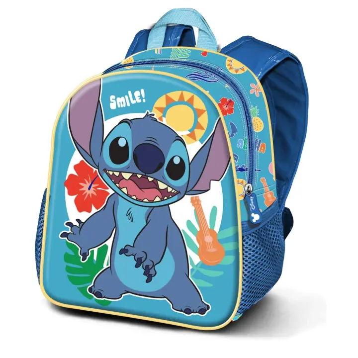 Mochila 3D Sminile Stitch Disney 31cm - 1