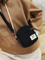 Nueva Bandolera Univalente De Moda Para Otoño E Invierno Nylon Sencillo Japonesa Mujer Bolsa Con Cierre De Cremallera Y Bolsillo Para Teléfono Móvildetails 10