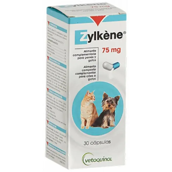Vétoquinol Zylkene 75 Mg, 30 Cápsulas - 1