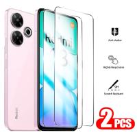 2Pcs Protector De Pantalla De Vidrio Templado Para Xiaomi Redmi 13 12 5G 4G Anti-Arrugas Y Anti-Rasguños Accesorios De Teléfono Móvil - details 0