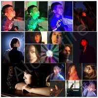 Linterna LED De 4 Colores Zoom Luz Blanca/Roja/Azul Verde Para Pesca Camping Caza Fotografía Selfie Senderismo Luz Exterior Resistente Al Agua 600 Lumen - details 15