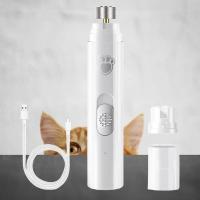 Entrenador De Uñas Eléctrico Para Perros Recargable Por USB Con Polísmero Para Pequeños/Medios Grandes Mascotas Trimmer De Uñas Sin Dolor - details 0
