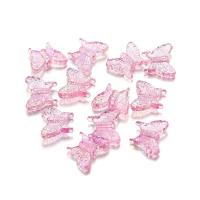 50pcs Encantos De Mariposa Acrílico AB Color Charms Bolas Espaciadoras Para Pulseras Y Collares DIY Accesorios De Joyería - details 11