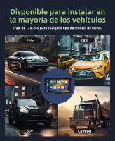 Pantalla Táctil Inteligente Universal 7 Pulgadas Android Auto CarPlay Inalámbrico Radio Multimedia Video Player FM AUX BT MirrorLink Para Coche - details 10