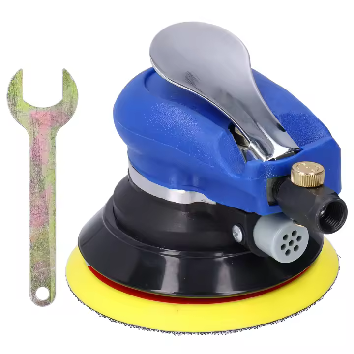 Lijadora neumática ajustable, amoladora circular neumática, pulidora, herramientas manuales - 1
