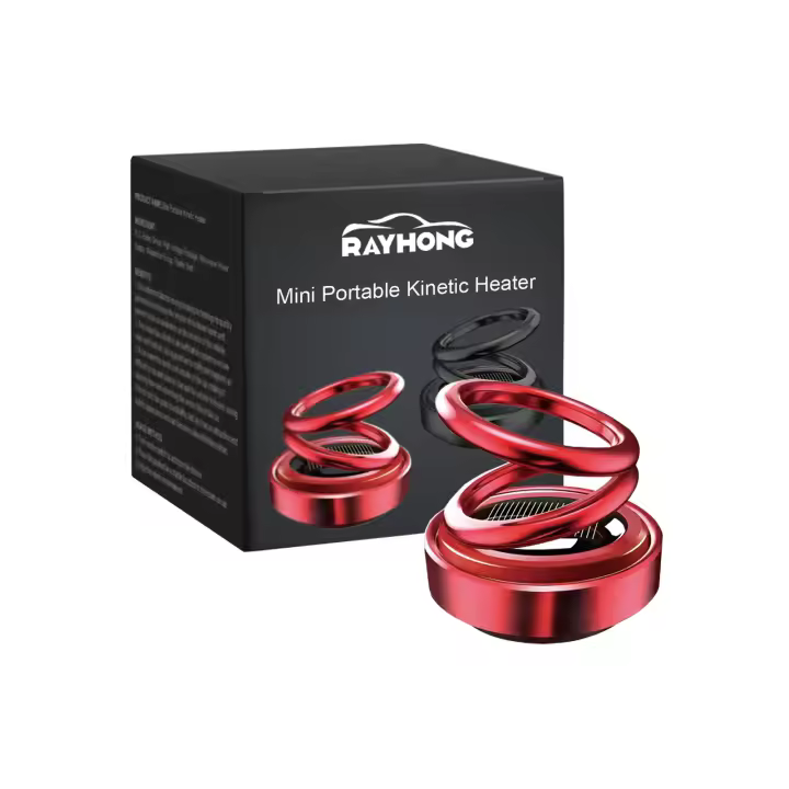 Ventilador de Enfriamiento Solar Portátil para Autos - Mini Disipador de Calor Vibrador - 1