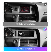 Junsun 10.25 pulgadas CarPlay inalámbrico Radio Multimedia para Audi Q7 2006 2007 2008 2009 2010 2011 2012 2013 2014 2015 MMI 2G 3G DSP Android Auto GPS Estéreo autoradio - details 5