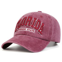 Gorro De Béisbol Ajustable Para Hombres Y Mujeres Con Bordado De Letras FLORIDA Protección Solar Casual Primavera Otoño - details 7