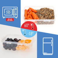 Max Home Pack 7 recipientes herméticos plástico 0,1 a 5L - details 3