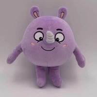 Juego De 4 Peluches De 24cm Anime Bebé Zoo Gato Rinoceronte Erizo Juguetes Suaves De Animales Para Niños Regalos De Cumpleaños Y Navidad - details 7