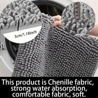 Alfombra Para Perros Antisuciedad Y Absorbente Alfombrilla Para Láminas De Madera De Entrada Interior Lavable Rápida Secado Rug De Mascotas Chenille - details 6