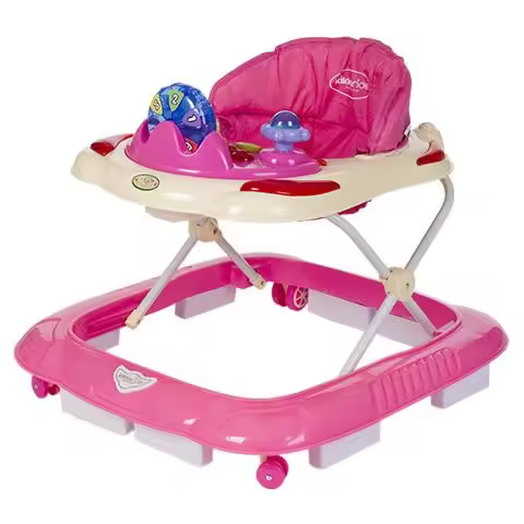 Andador Kikka Boo Numbers Rosa - 1