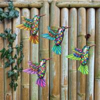 Arte De Hierro Colibrí Herramienta Artesanal Colgante Decoración De Pared Para Jardín Decoración De Hogar Decoración De Pared Para Valla Estilo Rústico Farmhouse - details 3