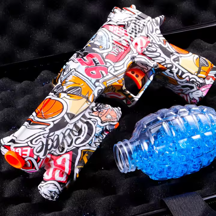 Pistola Eléctrica Recargable Desert Eagle Con Acabado Metálico Para Juegos Al Aire Libre Automática Para Juego En Equipo Sin Balas - 1