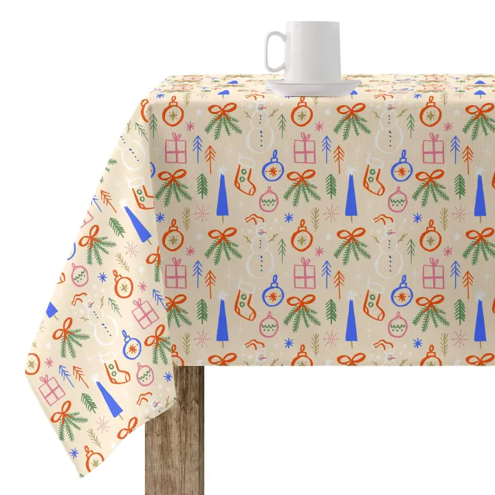 BL Belum Mantel resinado antimanchas Merry Christmas 41 Impermeable - 1