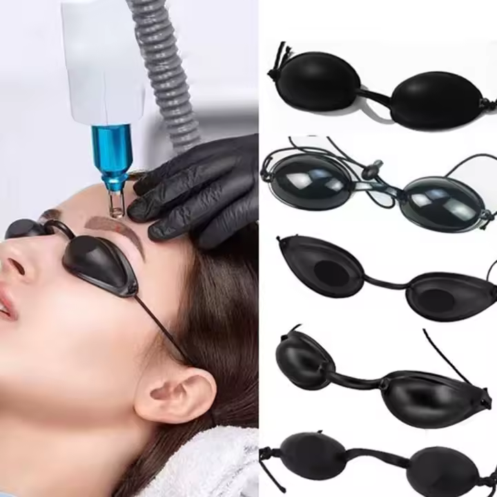 Máscara De Ojos Para Rejuvenecimiento Con Láser Instrumento De Belleza Cubierta De Silicona Gruesa Para Protección Solar Y Sombreador - 1