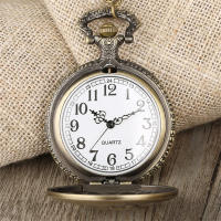 Reloj De Bolsillo Vintage Con Patrón De Caballo Gran Collar De Cuarzo Cara Digital Dial De Moda Y Casual Regalo Barato Unisex - details 2