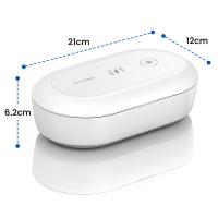 Nueva Caja De Desinfección Con Aromaterapia Y Cargador Inalámbrico UV Multi-función Estéril Para Máscaras Joyas Teléfono - details 0