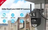 Cámara IP BESDER 8MP 4K Con Lente Dual Ultra Ancha 180° Wifi Protección De Seguridad AI Detectar Humanos Aplicación ICSEE - details 0