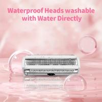 Afeitadora Eléctrica Para Mujer Cuchilla Eléctrica Para Piernas Bikini Axilas Y Púbico Afeitadora Portátil Con Cabeza Desmontable Sin Cable - details 3