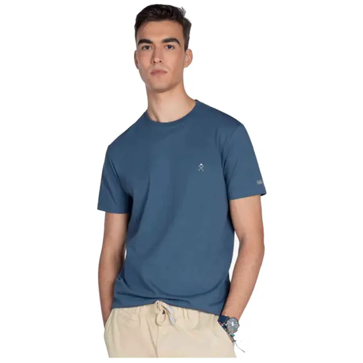 Camiseta de Manga Corta Harper & Neyer  para hombre en color azul - 1
