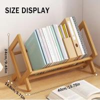 Estante De Libros Pequeño En Madera Para Estudiante Estante Mini De Oficina Y Hogar Montaje Self-Contained Tipo De Uso General - details 0