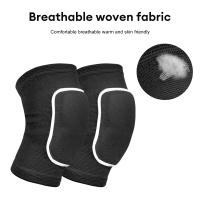 Pads De Rodilla Deportivos Para Adultos Y Niños Esponja Gruesa Elástica Protección Para Gimnasio Yoga Entrenamiento Accesorio Deportivo - details 1