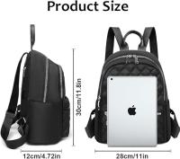 Mochila Cartera para Mujer, Mochila de Mujer, Ligero Antirrobo Mini Mochila, Bolsa de Viaje Casual, Mochila de Escuela Bolsa de Hombro, Mochila de Viaje Linda para Niñas - details 3