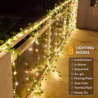 Cadena De Luces Solares Para Exterior 20/50/100 LED Luz De Navidad Impermeable Guirnalda De Iva Decoración De Fiesta Boda Árbol De Navidad - details 4