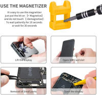 Juego De Destornilladores De Precisión 115 En 1 Con Puntas Magnéticas Para Reparación Profesional Herramientas De Mano Con Rodillo Extendible Para PC iPhone - details 2