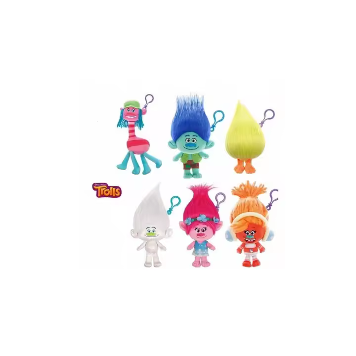 Dreamworks Llavero Peluche Trolls Grande 15-20cm Surtido - 1