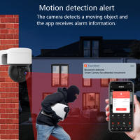 Cámara IP 1080P 2MP Tuya APP Cámara PTZ De Seguimiento Automático Para El Hogar Inteligente Cámara De Vigilancia Inalámbrica WIFI Exterior Con Visión Nocturna Y Almacenamiento De Tarjeta TF De 128G - details 8