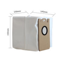 Bolsa De Polvo Reutilizable Para Robot Aspirador Laresar L6 pro Y Ultenic T10 Pack De 6 Piezas Partes De Repuesto Para Limpieza Doméstica - details 8