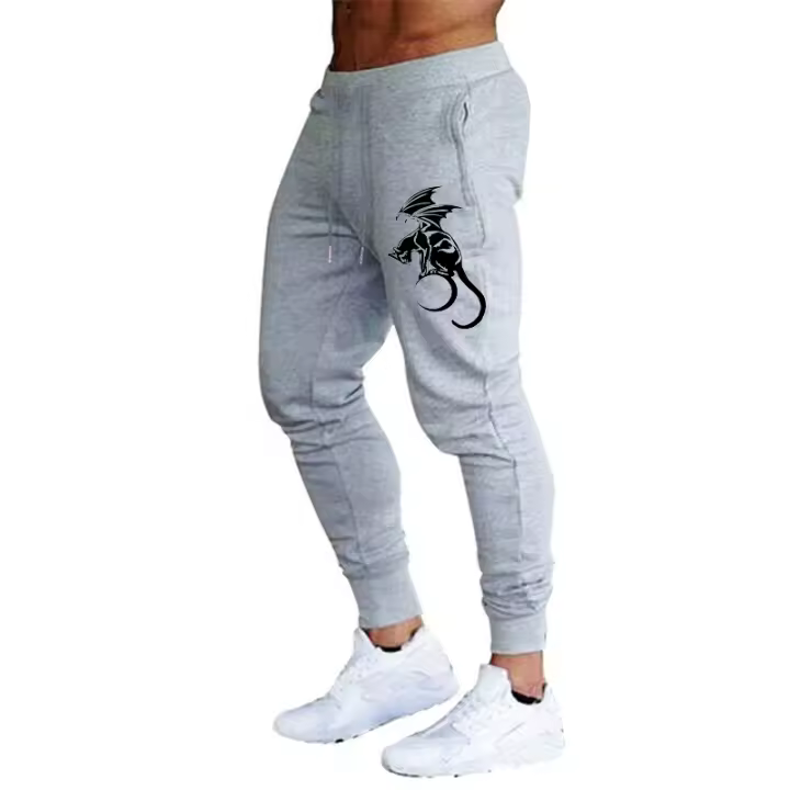 Pantalones De Fitness Casuales Para Mujer Con Estampado De Gato Sin Pelaje Moonlight Pantalones De Jogger Deporte Y Comodidad Talla Regular Cierre Elástico - 1