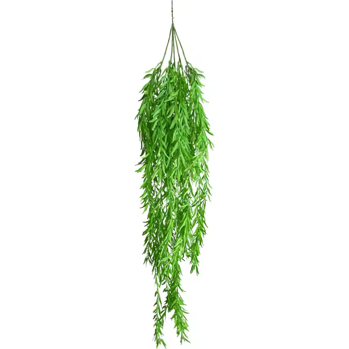 Poenia Arte Floral - Planta Colgante Artificial 100cm 2pcs - Flores y Plantas Artificiales - Resistente - 1
