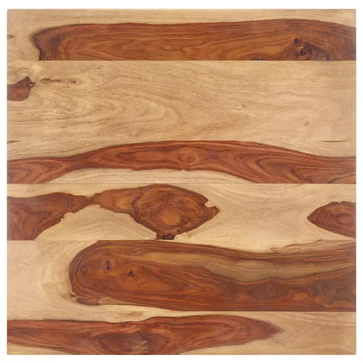 vidaXL Tablero de mesa madera maciza de acacia 15-16 mm 80x80 cm - 1