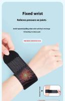 Protector De Muñeca Deportivo Para Mujeres Con Tendón Desviado Suave Y Liviano De Alta Elasticidad Para Badminton Baloncesto Y Fitness - details 8