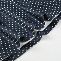 Vestido De Mujer Sin Mangas Con Puntos Slim Fit Elegante Casual Para Oficina Moda Trendy Largo Mini Estampado De Puntos - details 4